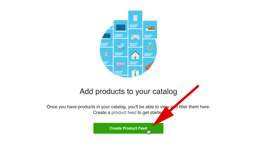Click Create Product Feed